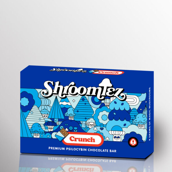 Shroomiez Crunch Milk Chocolate Bar